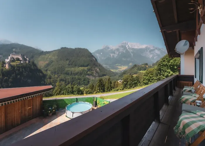 Διαμέρισμα Haus Biechl Mit Blick Auf Burg Hohenwerfen *