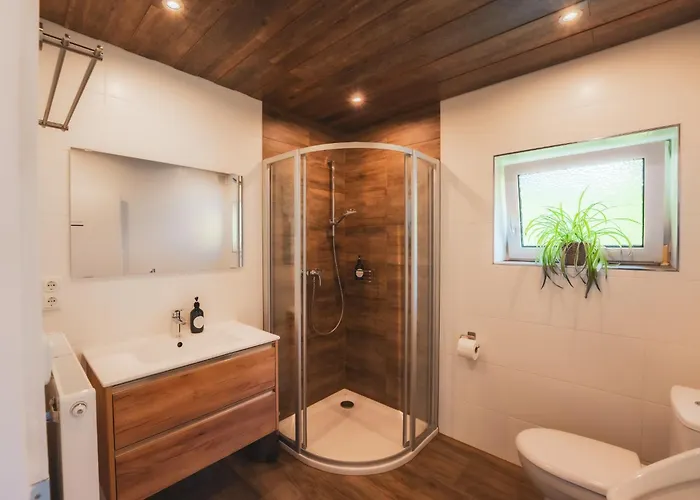 Haus Biechl Mit Blick Auf Burg Hohenwerfen * Pfarrwerfen