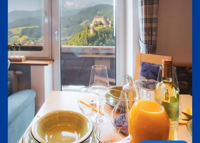 Διαμέρισμα Haus Biechl Mit Blick Auf Burg Hohenwerfen *